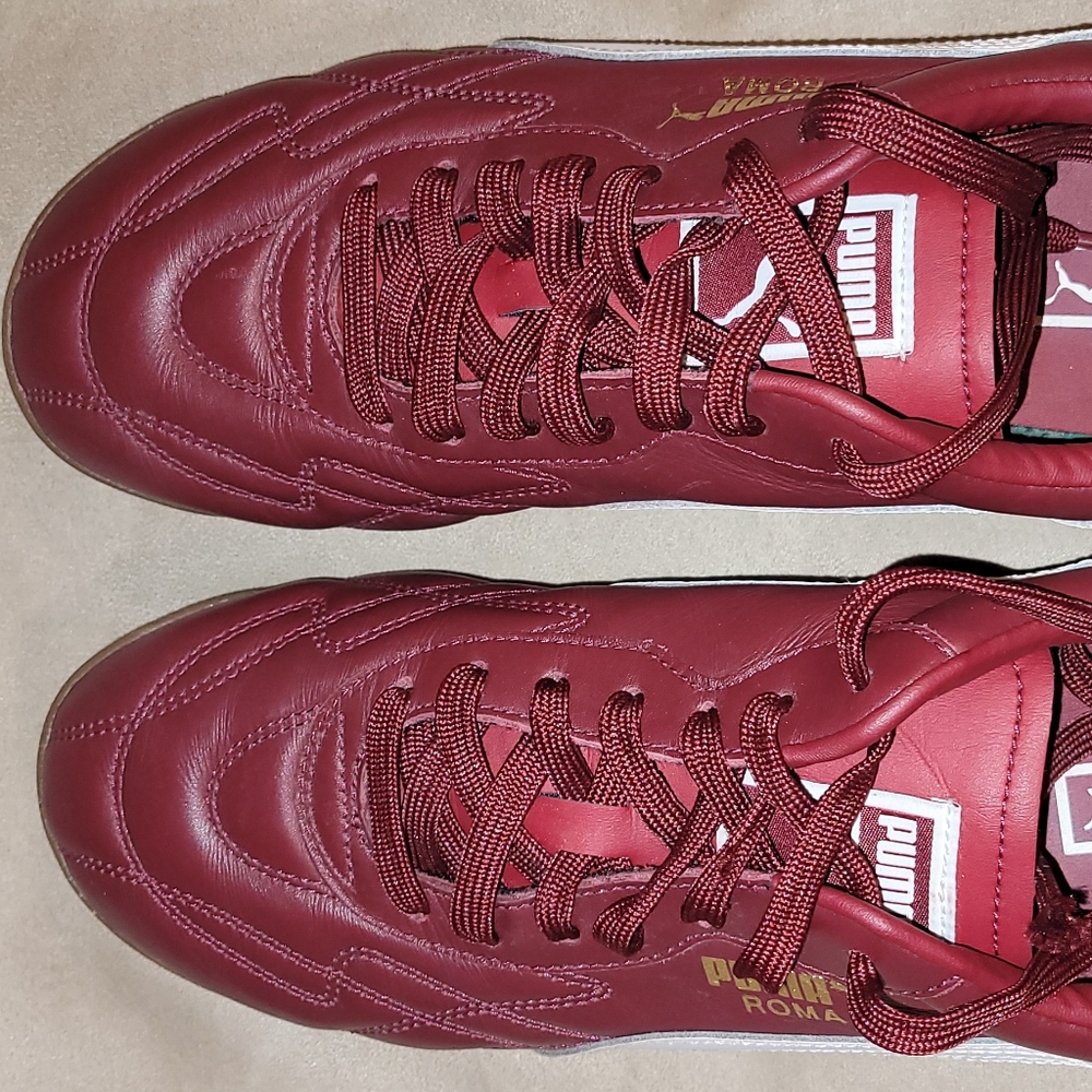 Puma Men's Roma Sz. 10 Dark Red